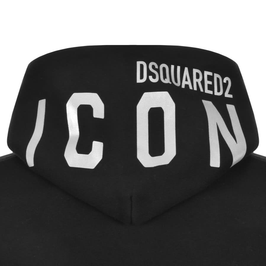 Alternative Image for ProductDSQUARED2 Logo Pullover Hoodie Black3